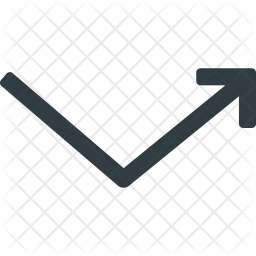 256x256 Bounce Rate Icon Of Glyph Style