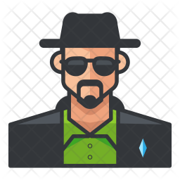 256x256 Bounty Hunter Icon Of Colored Outline Style