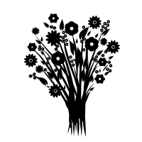 200x200 Flower Bouquet Icons