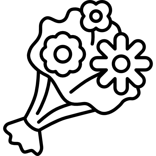 512x512 Flower Bouquet Icons Free Download