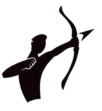 398x434 Archer Bow Arrow Logo Icon Symbol Fencing, Cricket, Archery