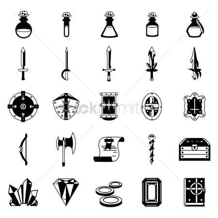 450x450 Free Bow Arrow Icon Stock Vectors Stockunlimited