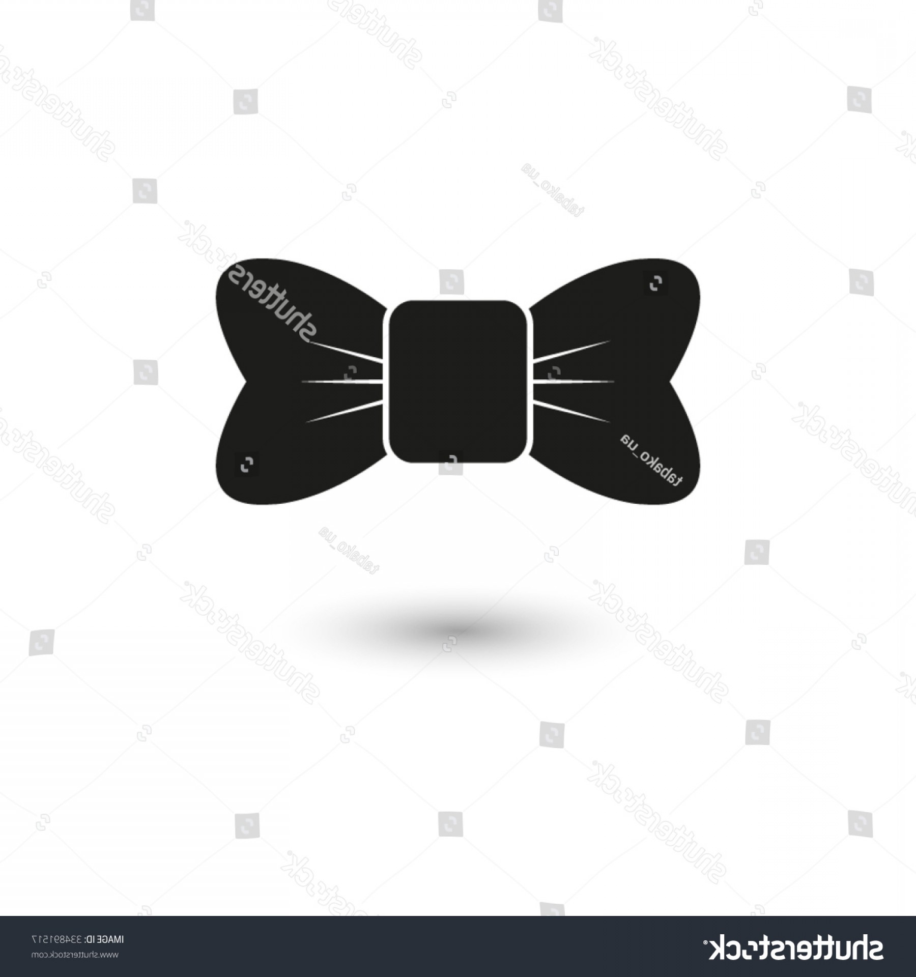 1800x1920 Ribbon Bow Vector Black Icon Catamart