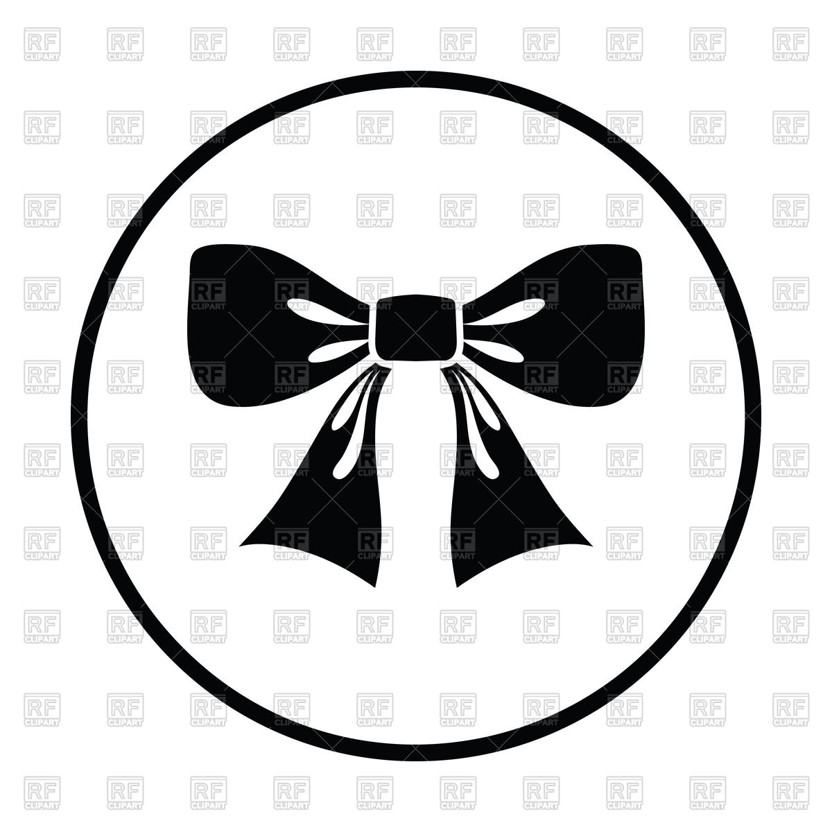 1200x1200 Thin Circle Design Of Party Bow Icon Vector Image Of Icons