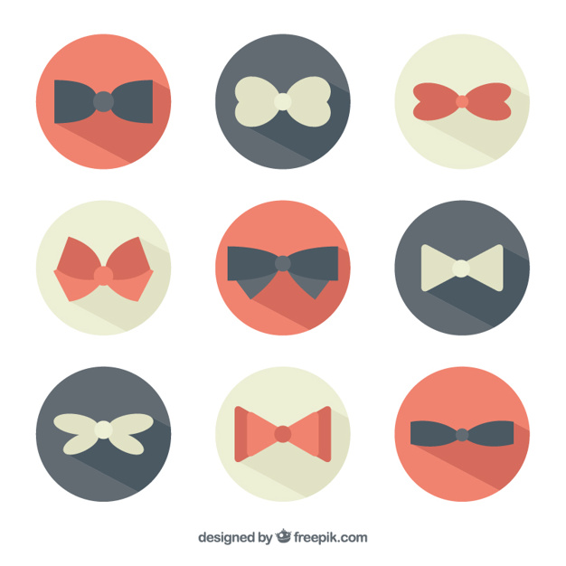 Bow Tie Icons Vector Premium Download 626x626 Bow Tie Icons Vector Premium Download