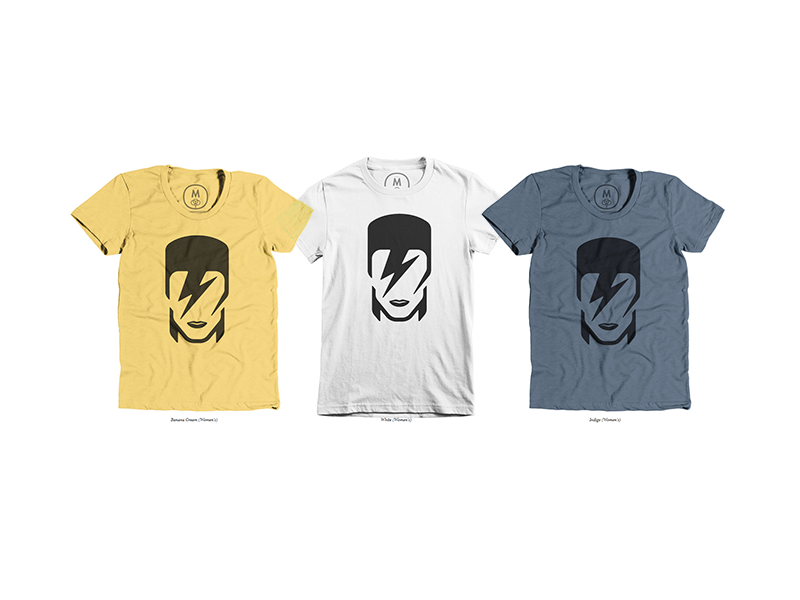 800x600 David Bowie Tribute Icon On Behance