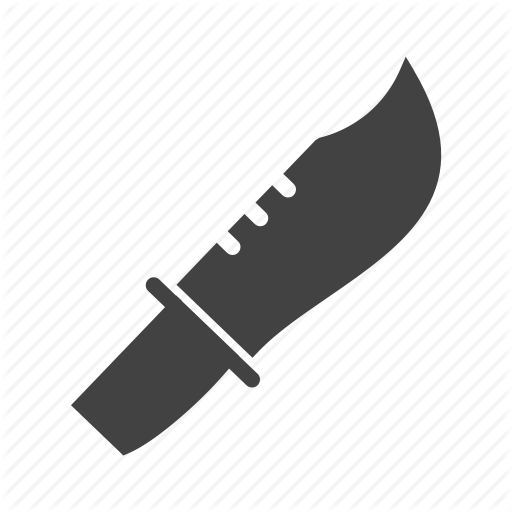 512x512 Armed, Army, Bowie, Knife, Object, Sharp, Weapon Icon