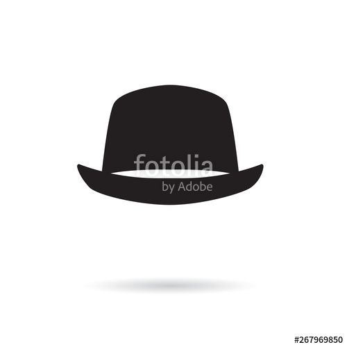 Bowler Hat Icon at Vectorified.com | Collection of Bowler Hat Icon free ...