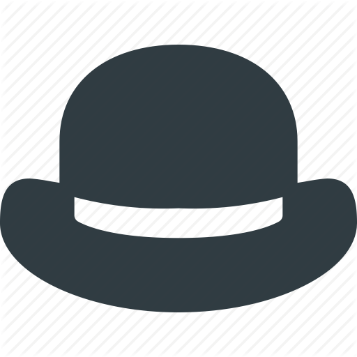 Bowler, Gentleman, Hat Icon 512x512 Bowler, Gentleman, Hat Icon