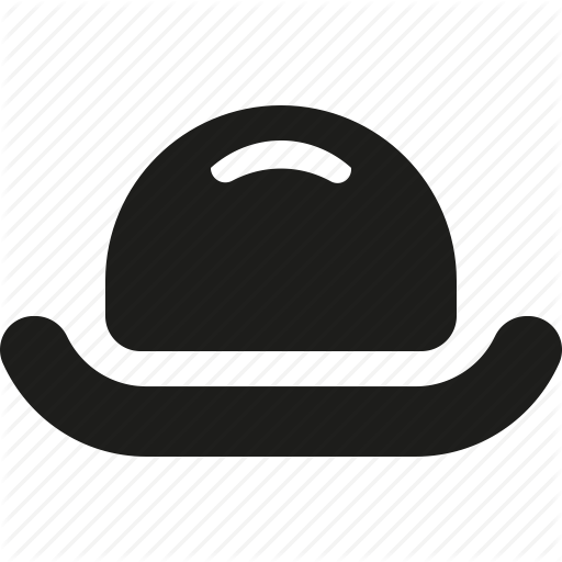 Bowler, Hat Icon 512x512 Bowler, Hat Icon