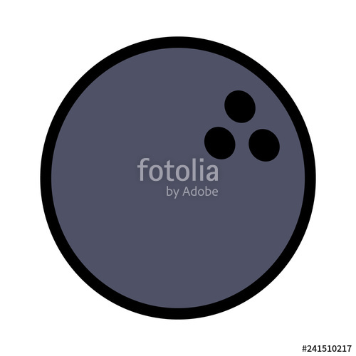 500x500 Cartoon Bowling Ball Icon Stock Image And Royalty Free Vector