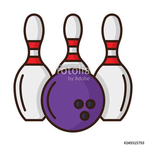 500x500 Bowling Icon Stock Image And Royalty Free Vector On Fotolia