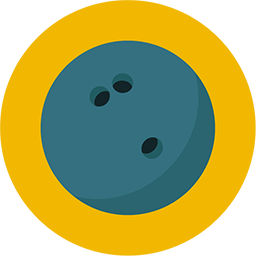 256x256 Bowling Ball Icon Download Flat Round Icons Iconspedia