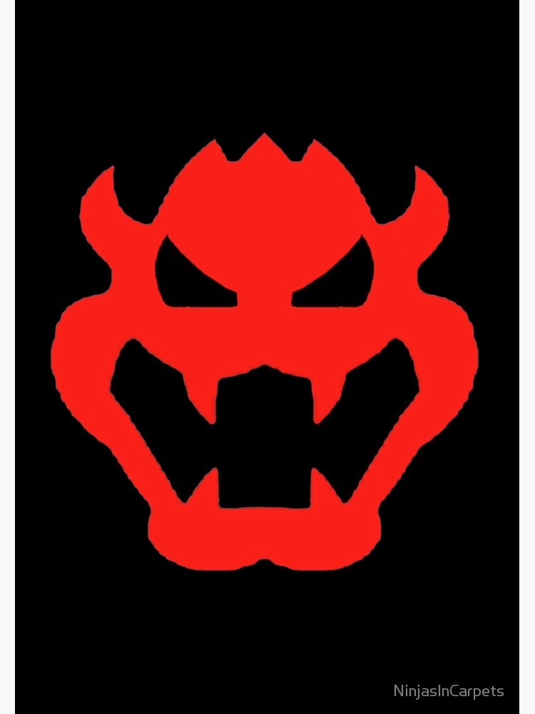 750x1000 Super Mario Bowser Icon Spiral Notebook