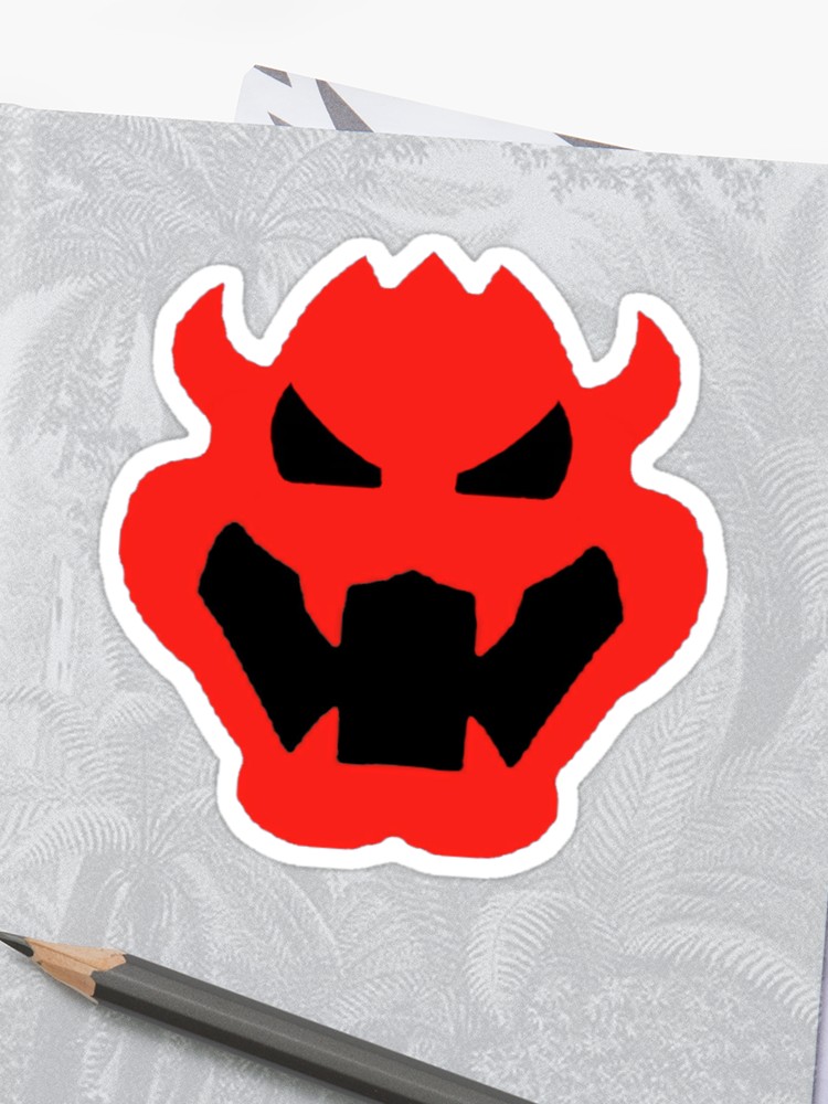 750x1000 Super Mario Bowser Icon Sticker