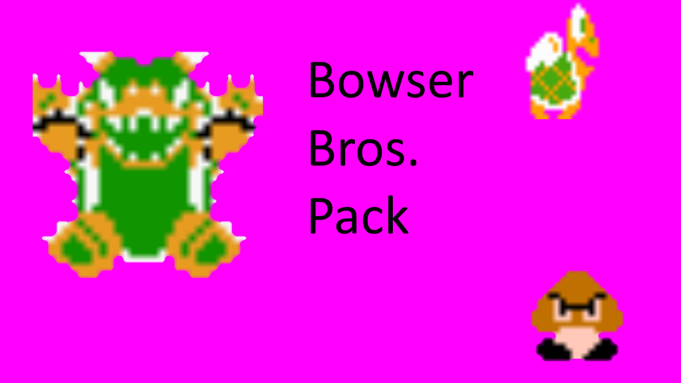 1366x768 Bowser Bros Pack