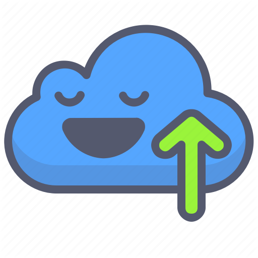 512x512 Arrow, Box, Cloud, Give, Up, Upload Icon