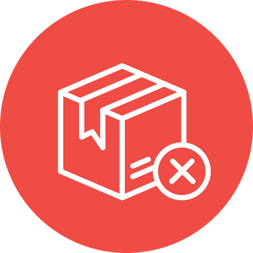512x512 Box, Package, Parcel, Logistic, Delivery, Wrong, Pack Icon Of Line