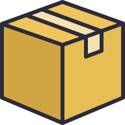 256x256 Box Icon Outline Filled