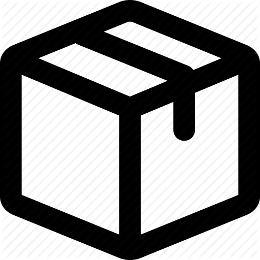 512x512 Box, Cardboard Box, Crate, Moving Box, Package, Shipping Box Icon