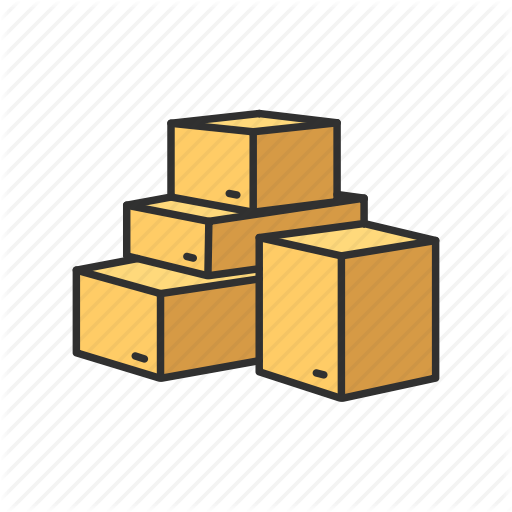 512x512 Boxes, Delivery Box, Pile Of Boxes, Shopping Icon