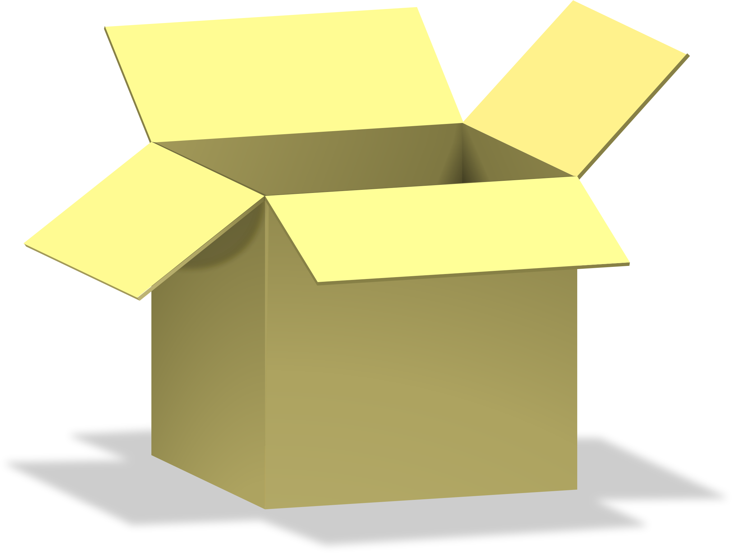 2355x1780 Box, Opened, Icons Png