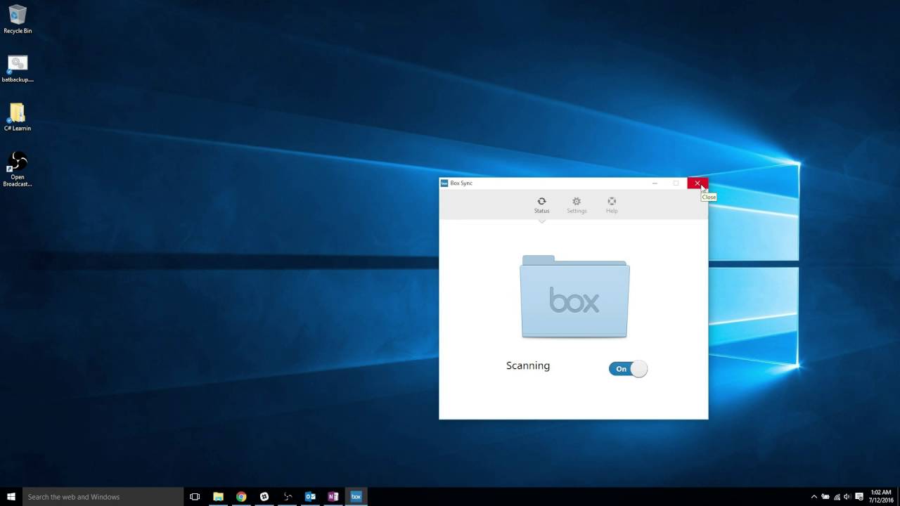 1280x720 Box Sync Check