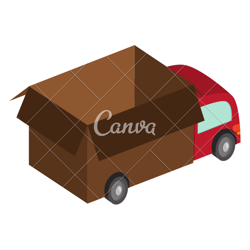 800x800 Box Truck Icon