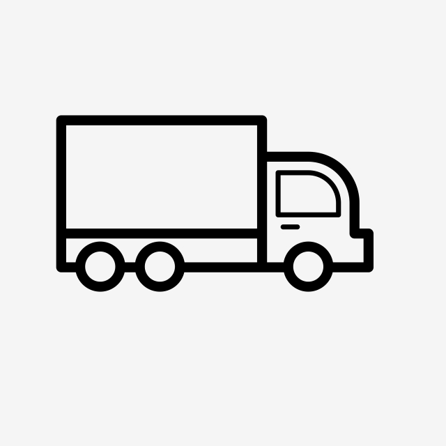 640x640 Flat Truck, Box Truck, Flat Ui, Ui Icon Png Transparent Clipart