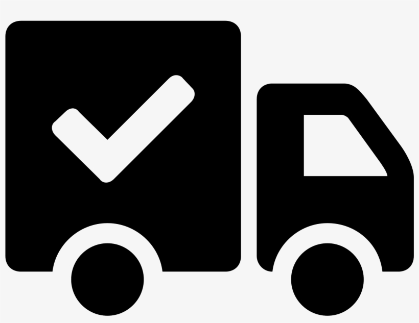 820x633 The Shipped Icon Is A Plain, Black And White Box
