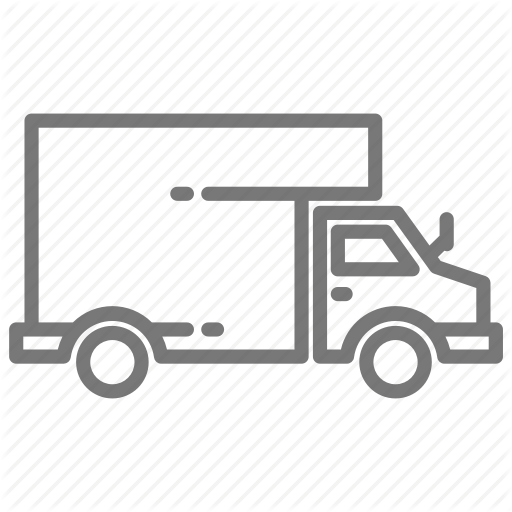 512x512 Box, Haul, Movers, Moving, Truck, Van Icon