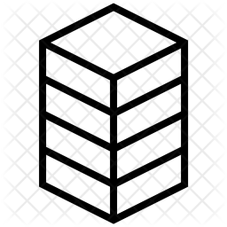256x256 Boxes Icon Of Line Style