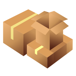 256x256 Boxes Icon Myiconfinder