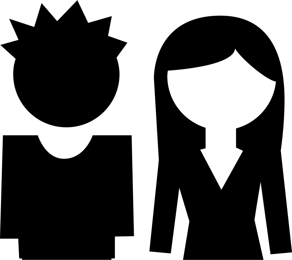 980x874 Students Couple Of A Boy And A Girl Png Icon Free Download