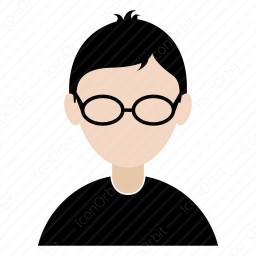 256x256 Geek Boy Icon