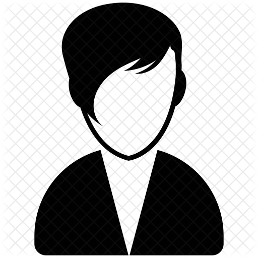 512x512 Boy Icon Of Glyph Style