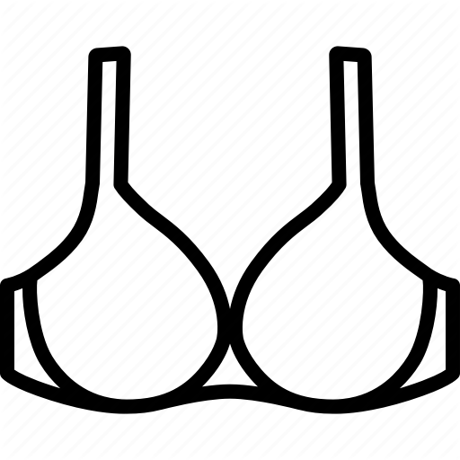 512x512 Bra, Brassiere, Breast, Breasts, Strap, Support, Undergarment Icon