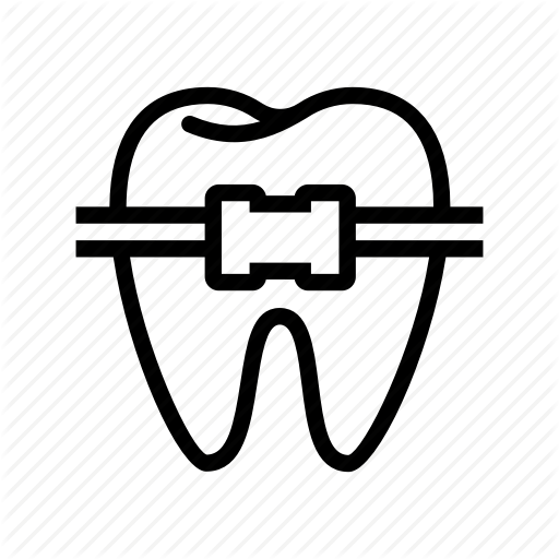 Braces, Dentist, Tooth, Tooth Braces Icon 512x512 Braces, Dentist, Tooth, Tooth Braces Icon