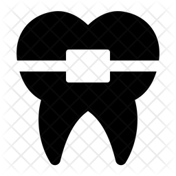 Braces Icon Of Glyph Style 256x256 Braces Icon Of Glyph Style