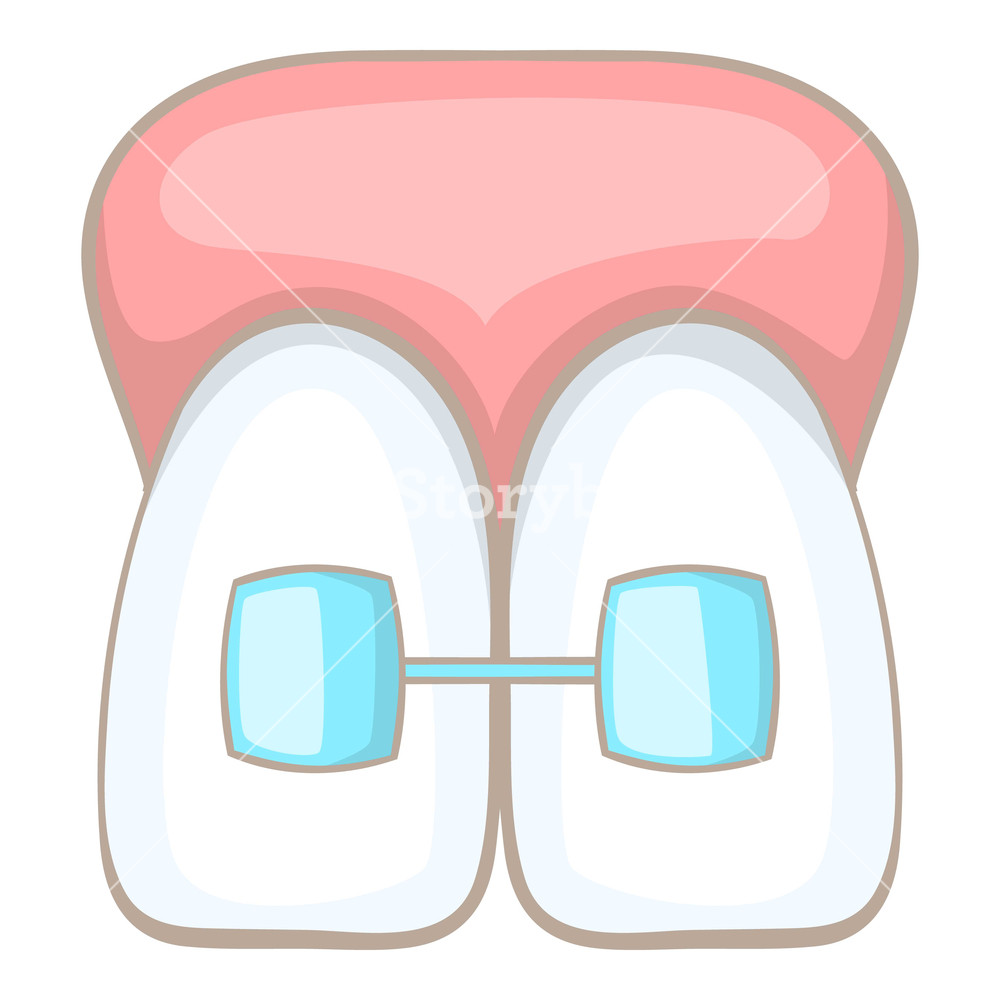 Teeth Braces Icon Cartoon Illustration Of Teeth Braces Icon 1000x1000 Teeth Braces Icon Cartoon Illustration Of Teeth Braces Icon