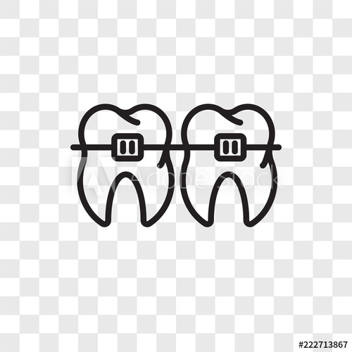 Braces Icons Isolated On Transparent Background Modern 500x500 Braces Icons Isolated On Transparent Background Modern