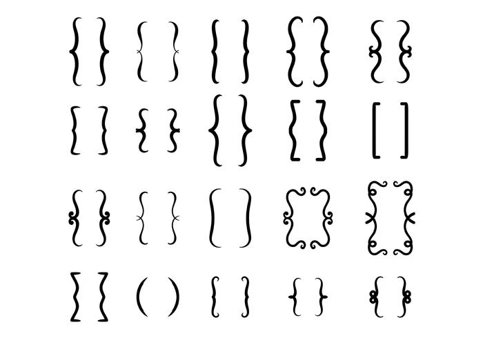 700x490 Bracket Icon Vector