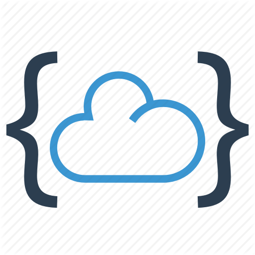 512x512 Brackets, Cloud, Data Storage Icon