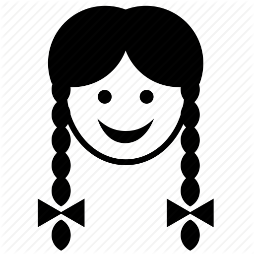 512x512 Avatar, Braid, Face, Girl, People, Plait, Woman Icon