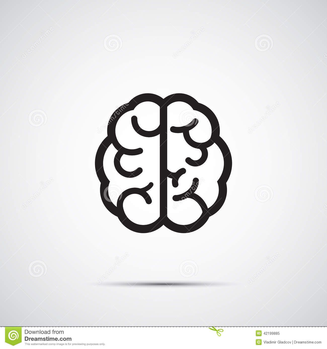 1300x1390 Vector Bran Graphic Brain Illustration, Illustration Art