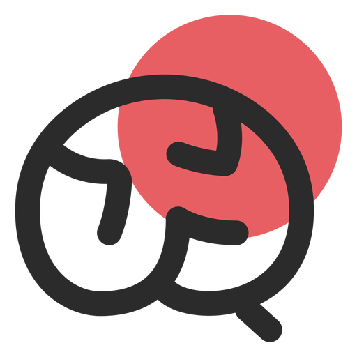 512x512 Brain Organ Colored Stroke Icon