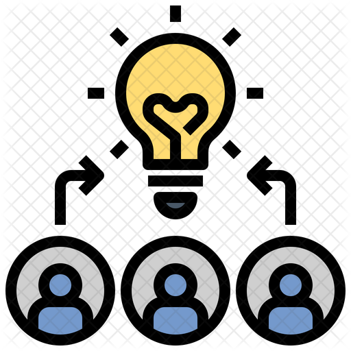 512x512 Brainstorm Icon Of Colored Outline Style