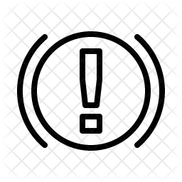 256x256 Brake Icon Of Line Style