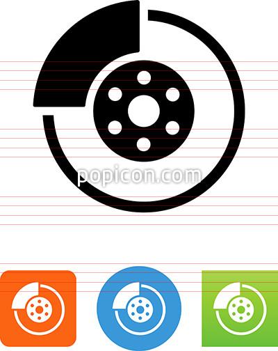 400x504 Disk Brake Icon