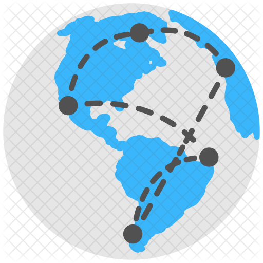 512x512 Branch Offices Icon Of Flat Style